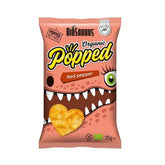 Chips de lentejas rojas con sabor a pimentón sin gluten BIO 25 g BIOSAURUS